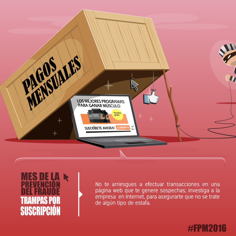 Participa del Mes de la Prevención del Fraude 2016